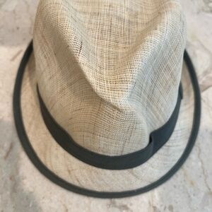 Stylish Cream Fedora Hat